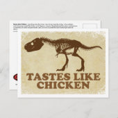 チキンポストカードのような味 ポストカード (正面/裏面)