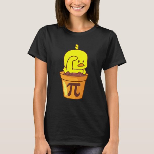 チキンポットパイおもしろいスムデー Tシャツ (正面)