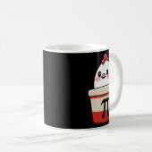 チキンポットパイおもしろいス数学ラバープンピーデイシュトゥーデン コーヒーマグカップ (正面右)