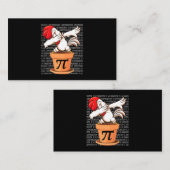 チキンポットパイシャツパイ日2023おもしろい数学3 14 M 名刺 (正面/裏面)