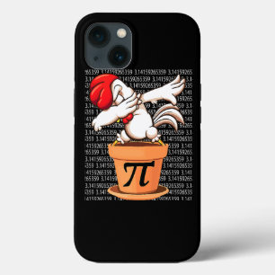 チキンポットパイシャツパイ日2023おもしろい数学3 14 M iPhone 13ケース