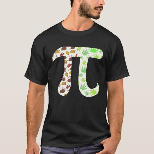 チキンポットパイ数学の日パイ日3 14数学プンウィード Tシャツ (正面)