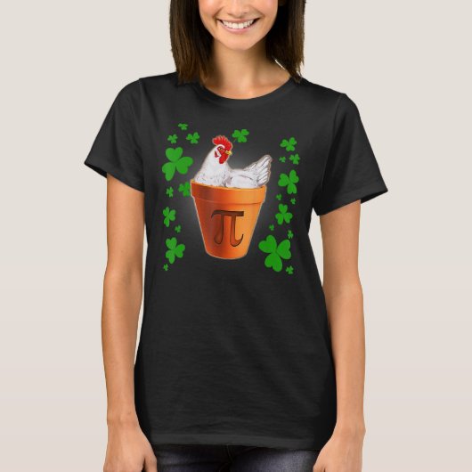 チキンポットパイ日円ギーク3 14 2 Tシャツ (正面)