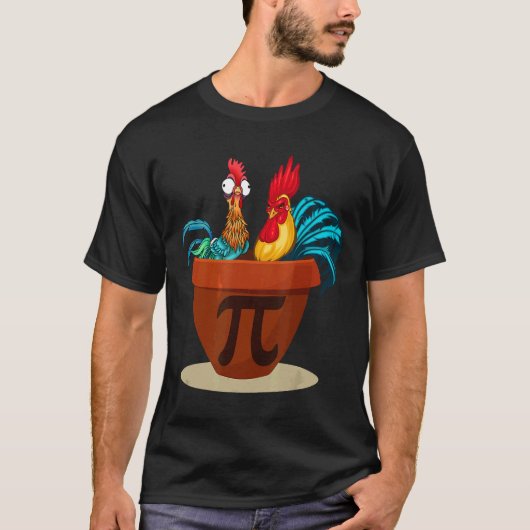 チキンポットパイ チキンピの日 Tシャツ (正面)