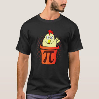 チキンポットパイ - チキンポットパイ数学ジョーク Tシャツ
