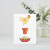 チキンポットパイ ポストカード (スタンド正面)