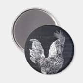 チキンマグネットを準備する マグネット (正面/裏面)