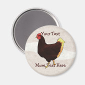 チキンマグネット マグネット (正面/裏面)