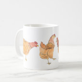 チキンマグ コーヒーマグカップ (正面左)