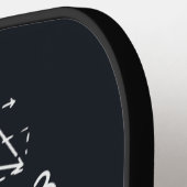 チキンマスGagマテマチッおもしろいケン先生 ピックルボールラケット (左詳細)