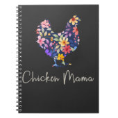 チキンママメーンフラワーズカワイチキン農家 ノートブック (正面)