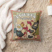 チキンママ装飾用クッション クッション (ブランケット)