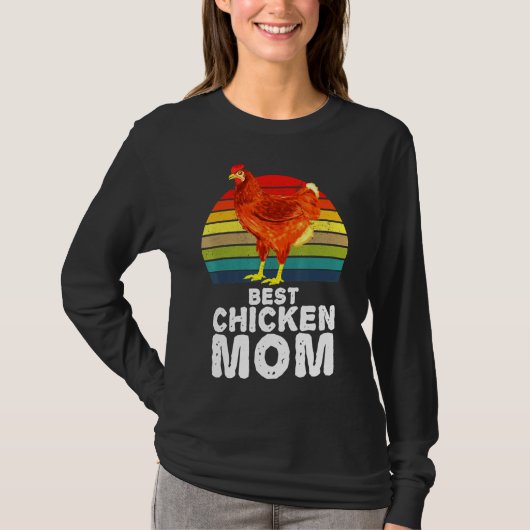 チキンママ農家チキン Tシャツ (正面)