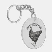 チキンママ！ キーホルダー (正面左)