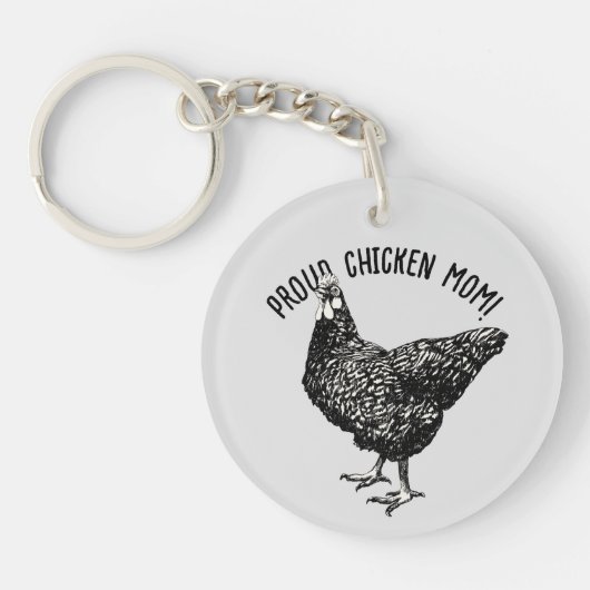 チキンママ！ キーホルダー (正面)