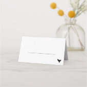 チキンミール結婚オプション プレイスカード (正面)