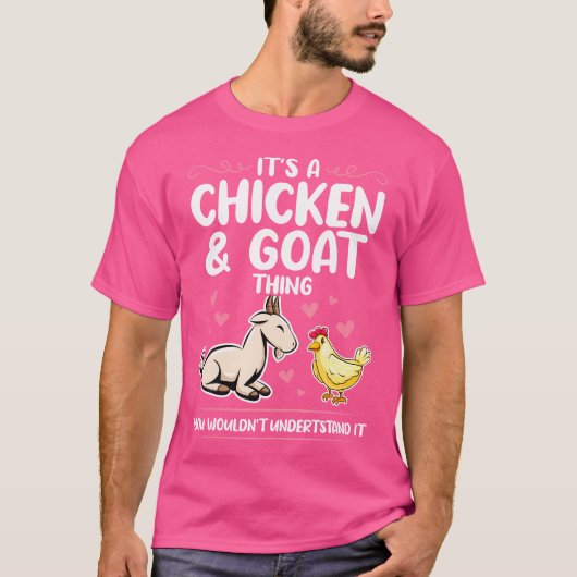 チキンヤギのヤギ Tシャツ (正面)