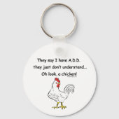 チキンユーモアの追加 キーホルダー (裏面)