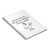 チキンユーモアの追加 ノートブック (右側)