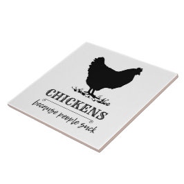 チキンユーモア吸が原因の鶏 タイル