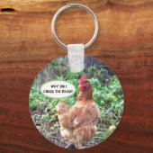 チキンユーモア キーホルダー (正面)