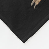 チキンユーモアF-caw-fシャツ不適切引用文Ro フリースブランケット (角)