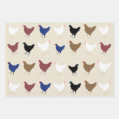 チキンラッピング紙シート ラッピングペーパーシート (正面3)