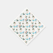 チキンラバーカントリー鶏 スタンダードカクテルナプキン (角)