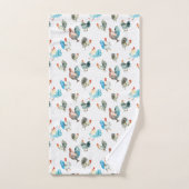 チキンラバーカントリー鶏 バスタオルセット (ハンドタオル)