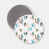 チキンラバーカントリー鶏 マグネット (正面/裏面)