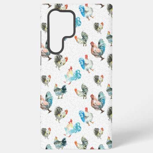 チキンラバーカントリー鶏 SAMSUNG GALAXYケース (裏面)