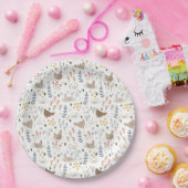 チキンラバーズファーミヤードアニマルフローラパーティー ペーパープレート (パーティー)