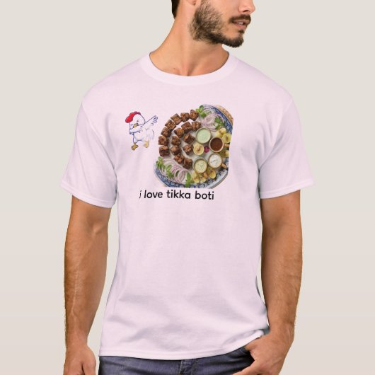 チキンラバーズTシャツ Tシャツ (正面)