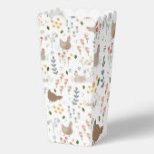 チキンラバーベビーシャワー誕生日パーティー フェイバーボックス (裏面)