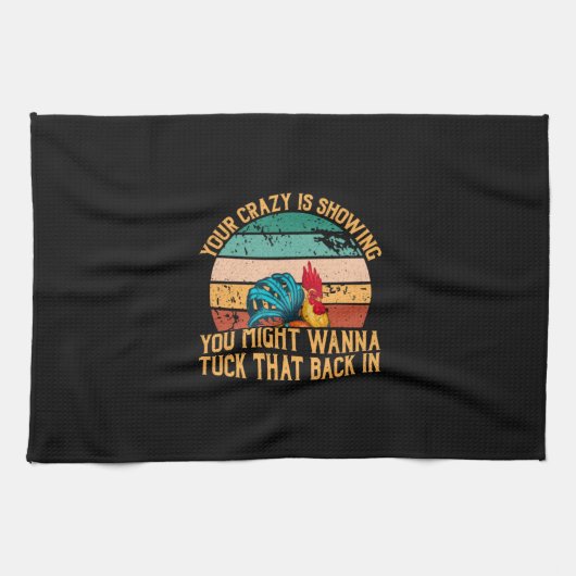 チキンラバー |タックしたいかも キッチンタオル (横)