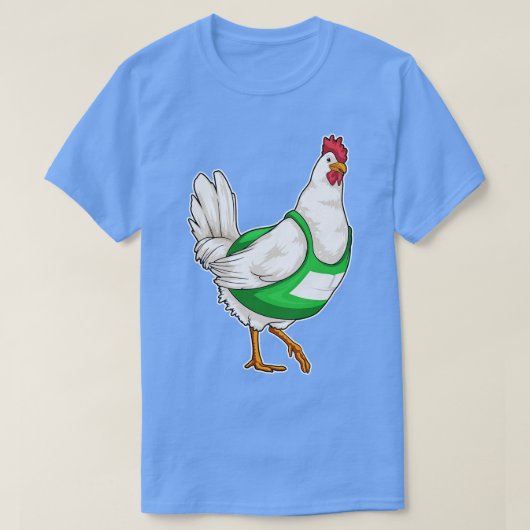 チキンランナー ランニング スポーツ Tシャツ (デザイン正面)