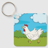 チキンランニングのキーチェーン キーホルダー (正面)