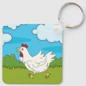 チキンランニングのキーチェーン キーホルダー (裏面)