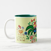 「チキンリップ」 ツートーンマグカップ (左)