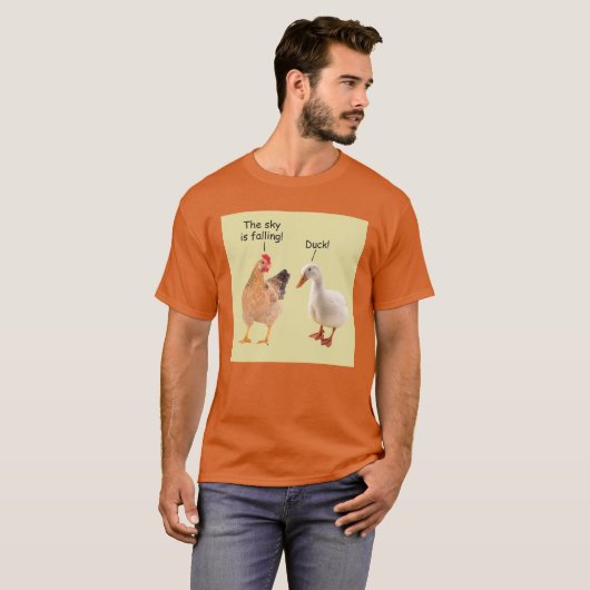 チキンリトル Tシャツ (正面フル)