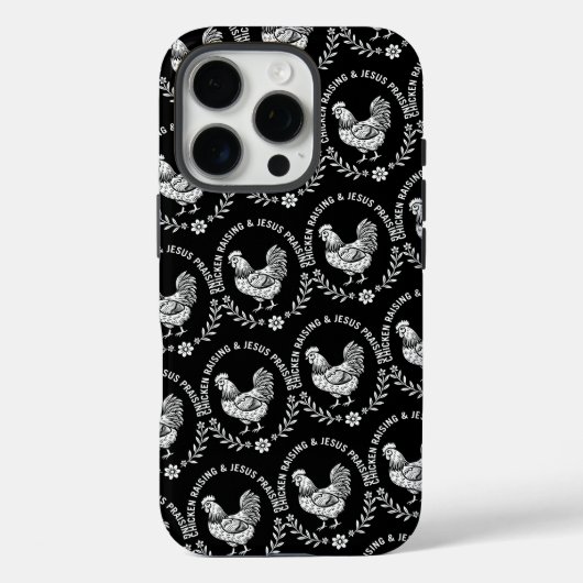 チキンレイジング&イエズスの賛美 Case-Mate iPhoneケース (裏面)