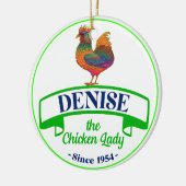 チキンレディ セラミックオーナメント (左)