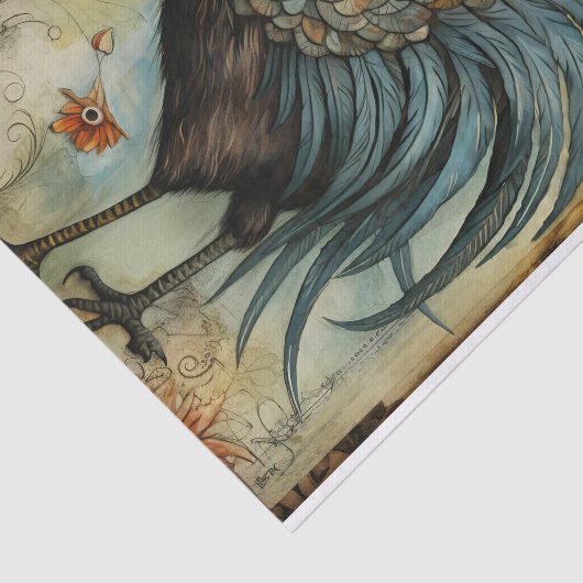 チキンロースターアートヴィンテージデカップエフエメラ 薄葉紙 (詳細)