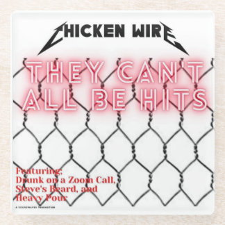 チキンワイヤガラスコースター ガラスコースター