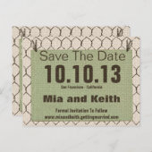 チキンワイヤー、ラップ、ヴィンテージはがき 案内ポストカード (正面/裏面)