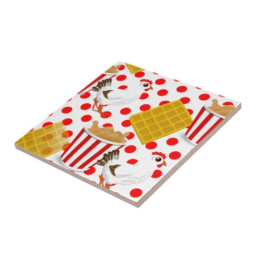 チキンワッフル タイル (側面)