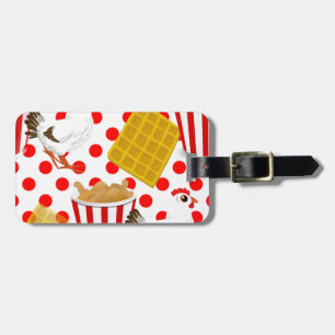 チキンワッフル ラゲッジタグ