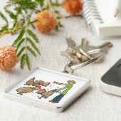 チキン保ズ キーホルダー (側面)