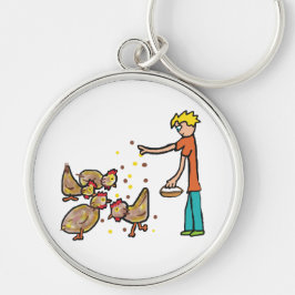 チキン保ズ キーホルダー