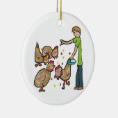 チキン保ズ セラミックオーナメント (右)